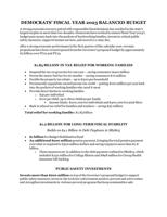 FY 2023 budget agreement highlights