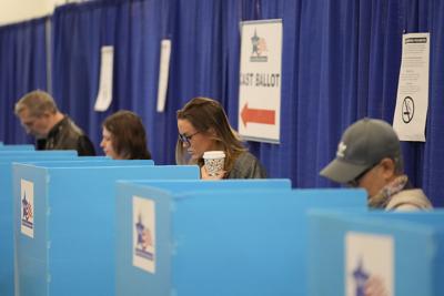 Voting, polling place