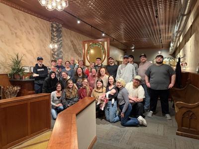 sorrentos staff, closing night