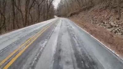 Public Works making icy roads safer for drivers