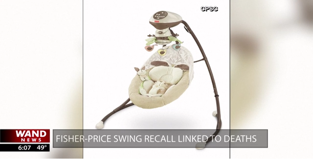 Fisher price snugabunny swing recall top
