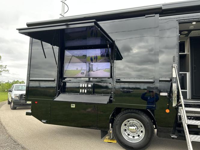 Illinois State Police new command vehicle