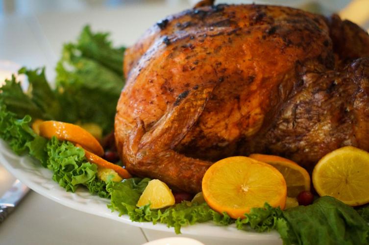 Turkey meal, Thanksgiving