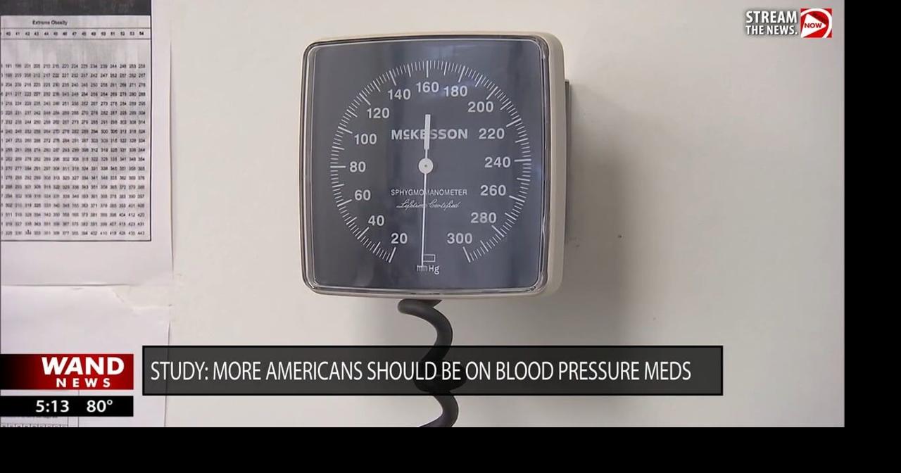 Study: More Americans should be on blood pressure medication