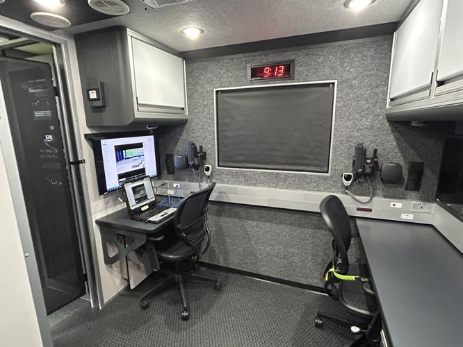 Illinois State Police new command vehicle