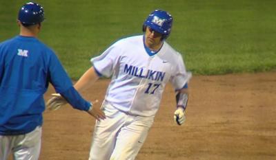 Late Comeback, Clutch Homer, Lead Millikin to Home-Opening Victory