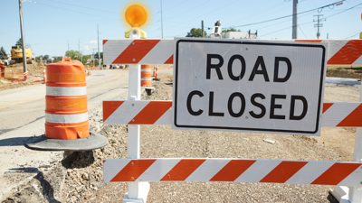 Road Closed, Construction (C)