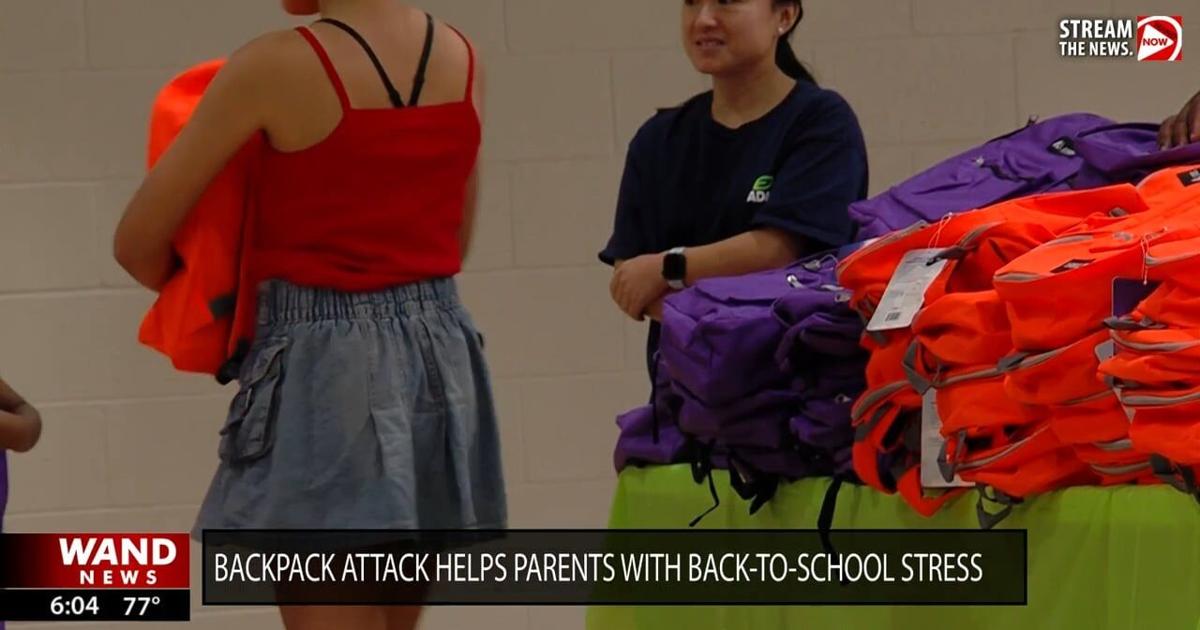 Decatur YMCA provides 2000 free school supply-stuffed backpacks