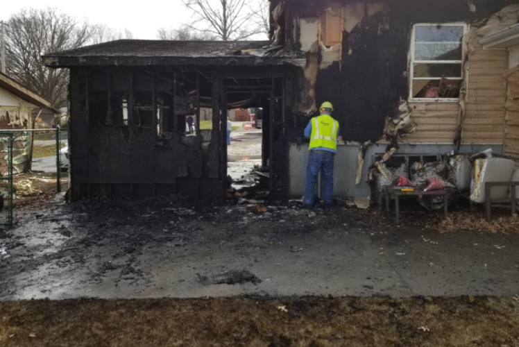 East Grove Avenue fire 1, Effingham