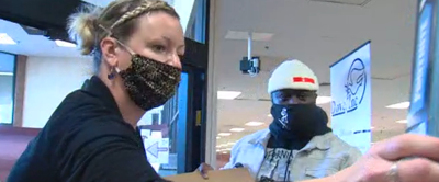 For the fitst time ever, volunteers from Dove Inc, Northeast Community fund and Salvation Army are organizing toys together.