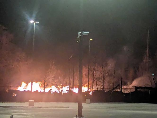 Fire in Decatur in the 700 block of Van Dyke Rd.