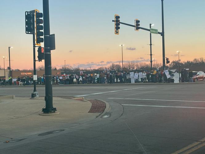 anti ICE protests Danville