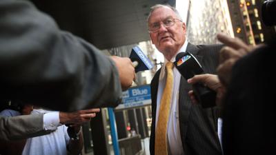 Former Illinois Governor Ryan Attends Court Hearing