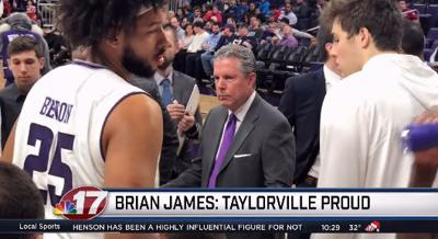 Brian James From Taylorville To The Nba Sports Wandtv Com