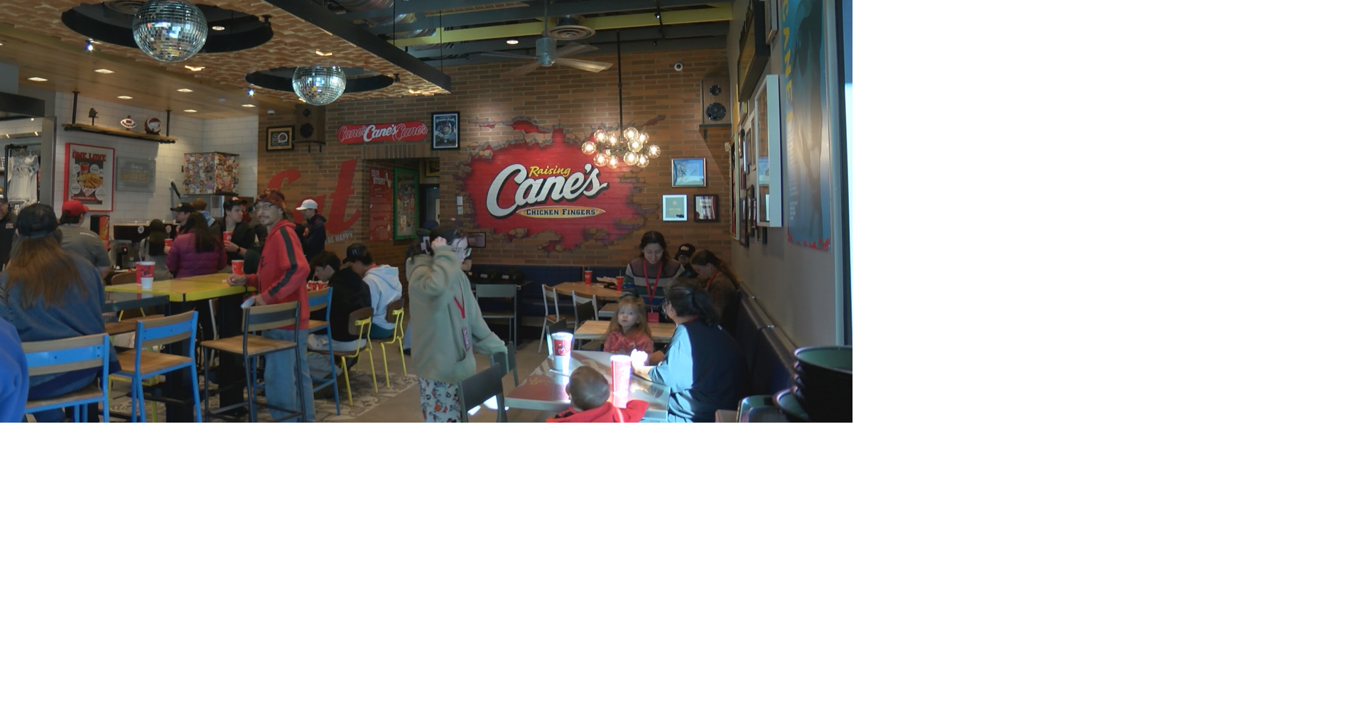 Raising Cane's opens, boosting business in Rib Mountain | News | waow.com