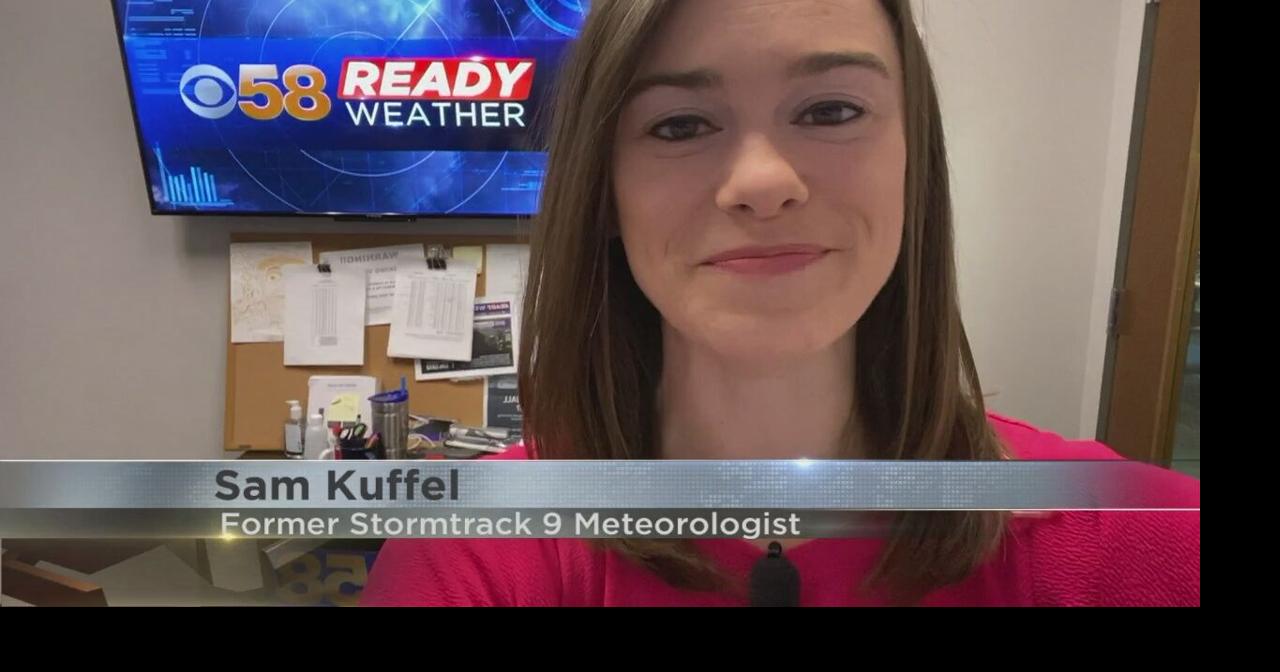 Sam Kuffel congratulates Justin on 20 years at News 9 Video