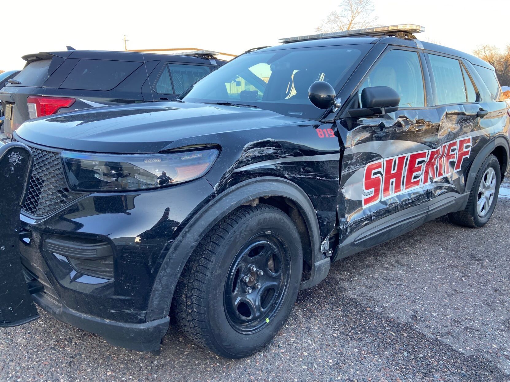 Man arrested after hitting two Chippewa County Sheriff s Office