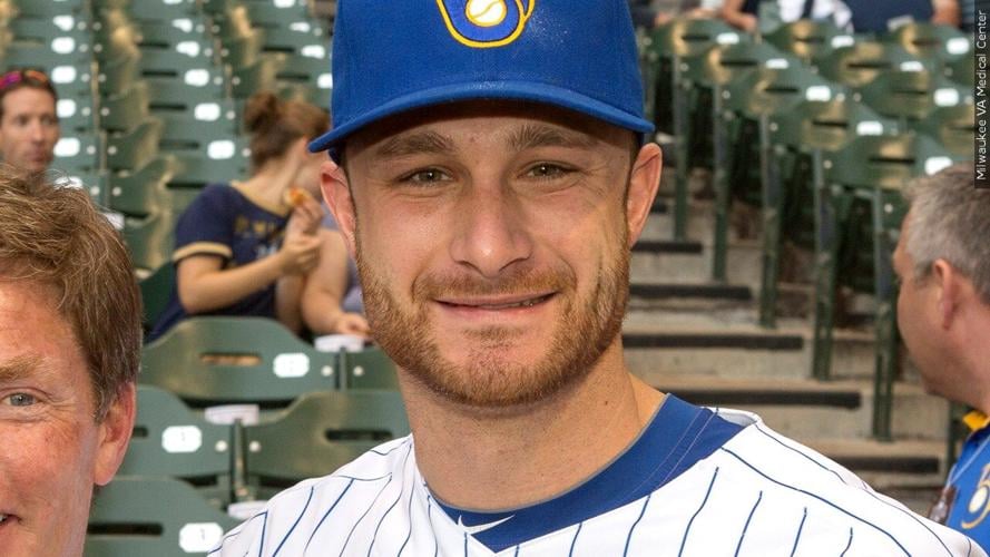 Brewers catcher Lucroy a hit with Greenville boy