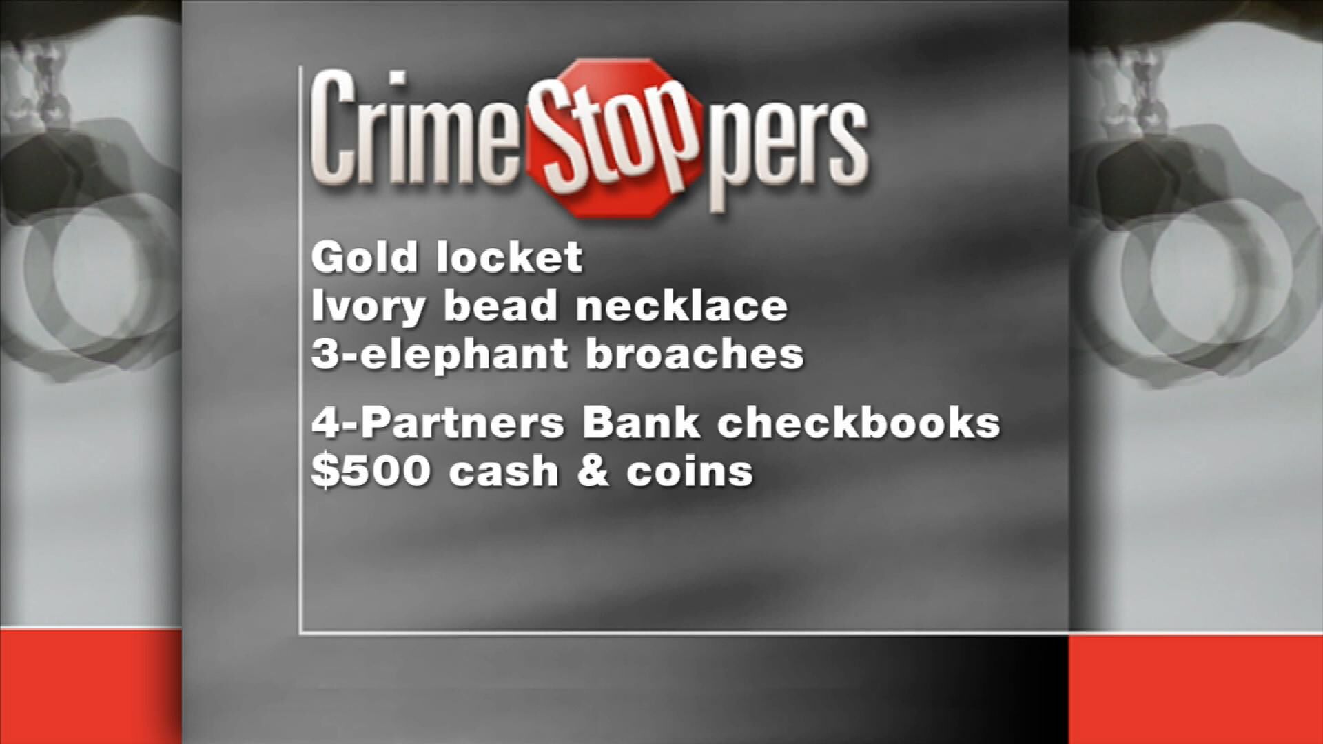 Marathon Co. Crime Stoppers: Home Burglary | Crime Stoppers | Waow.com