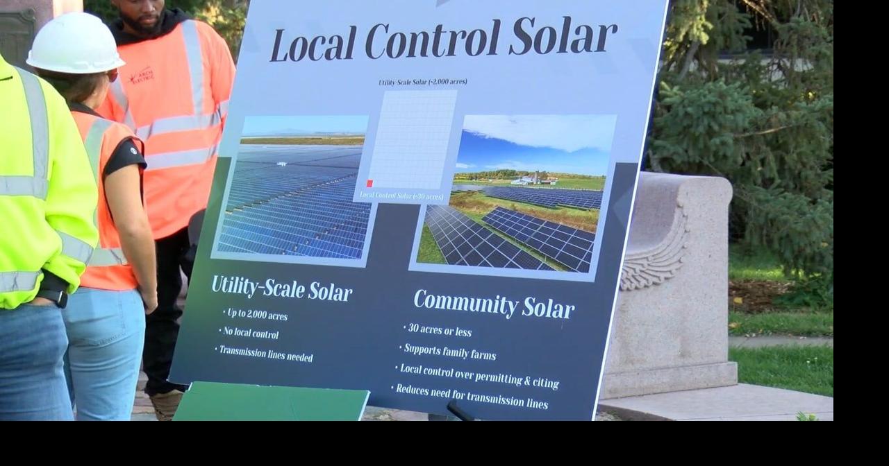 New proposed solar legislation aims to restore local control of projects | News | waow.com