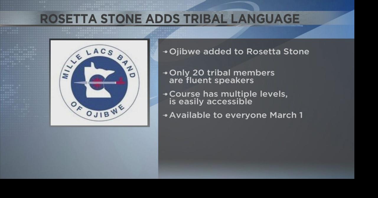 Ojibwe language added to Rosetta Stone | Top Stories | waow.com