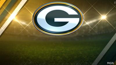 Packers logo on background
