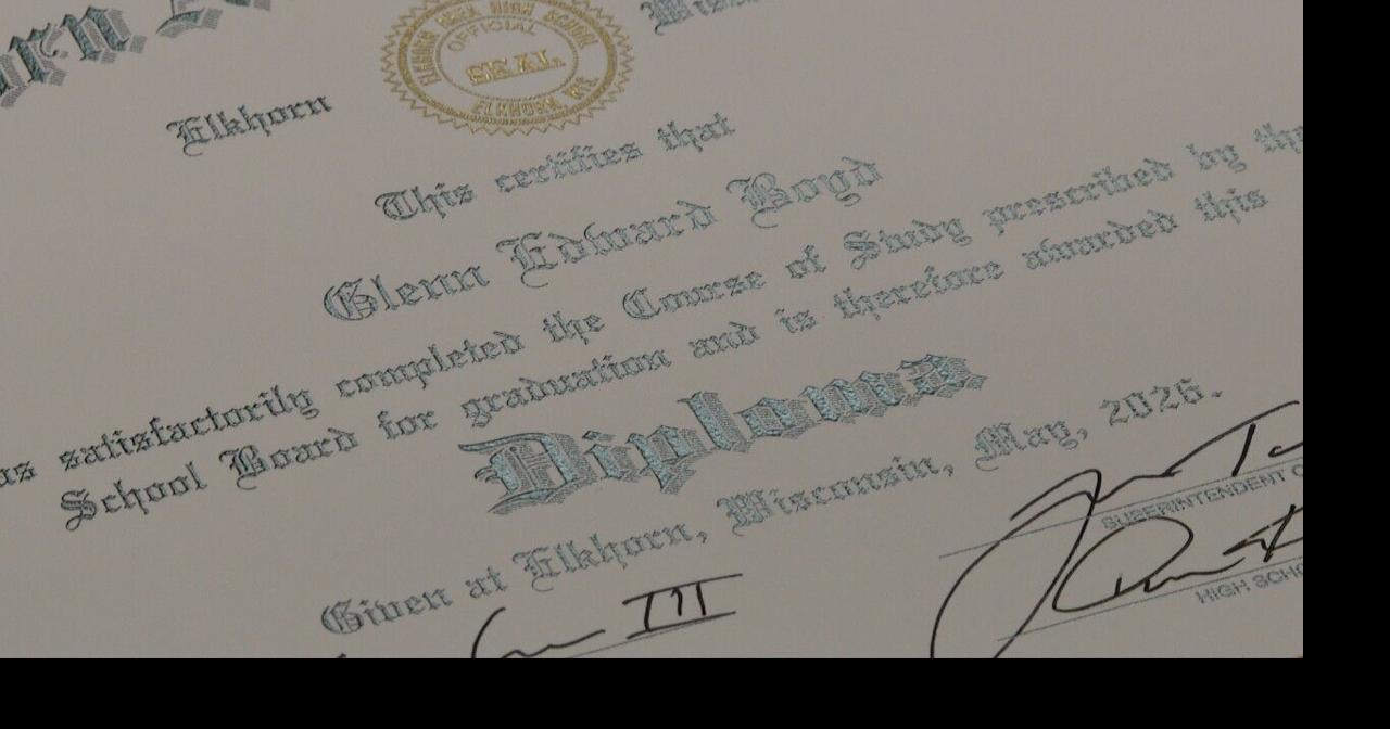 WWII veteran who dropped out of high school to serve is awarded honorary diploma in Wisconsin