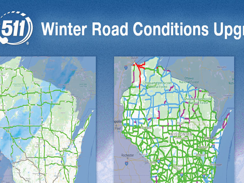 Winter Road Conditions Map Wisdot Improves Winter Road Conditions Map | Wisconsin News | Waow.com