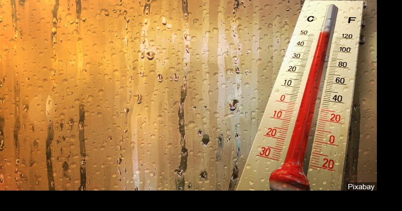 Hot weather continues. Dry until late week