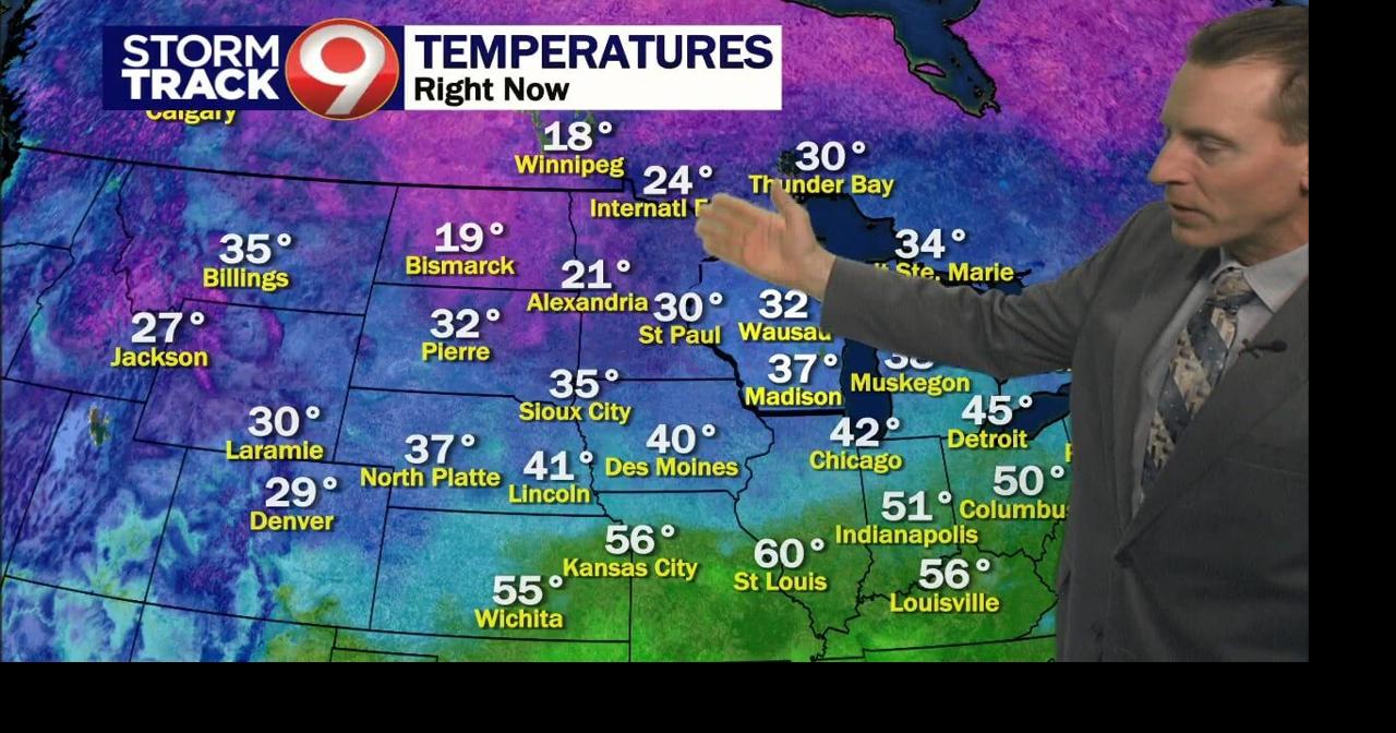 Storm moves in by Monday Night Forecast Central