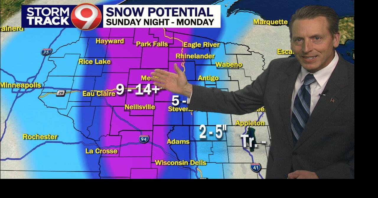 Major storm hitting Wisconsin Forecast Central
