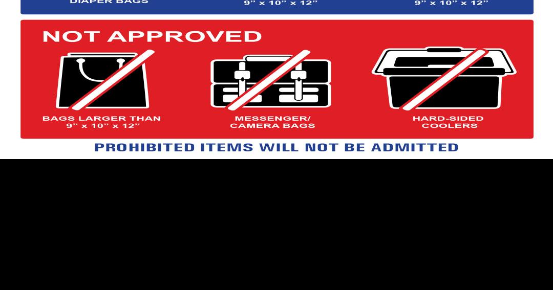 2022 Wisconsin State Fair bag policy