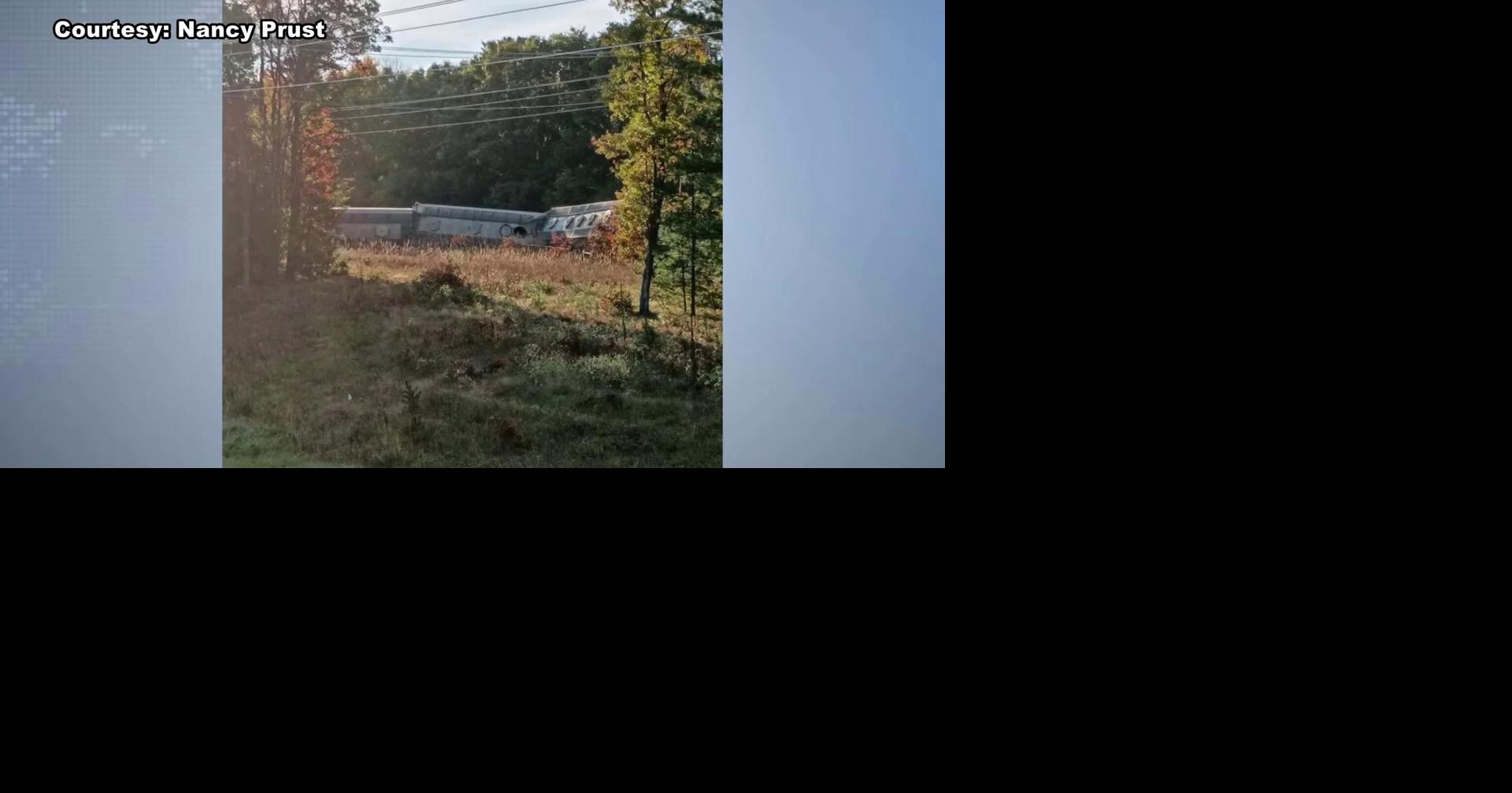 Train derailment near Pittsville | News | waow.com
