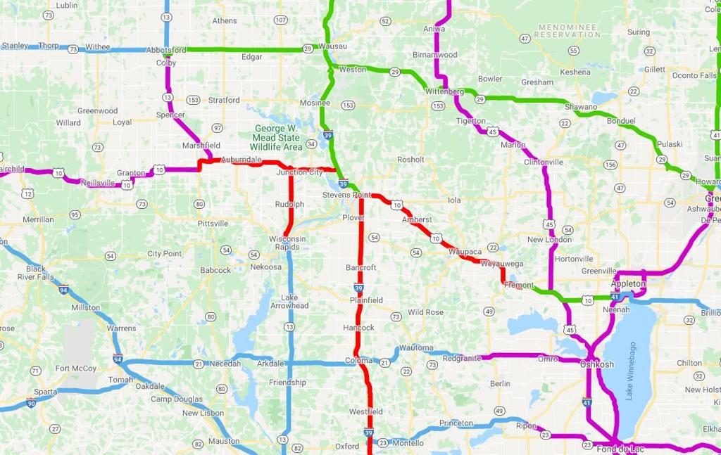 Sask Road Conditions Interactive Map Road Conditions Worsen In Parts Of North Central Wisconsin | Top Stories |  Waow.com