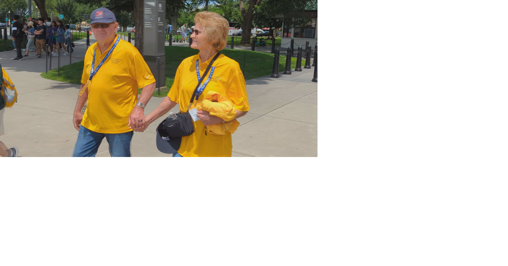 Never Forgotten Honor Flight: Service leads to wedded bliss