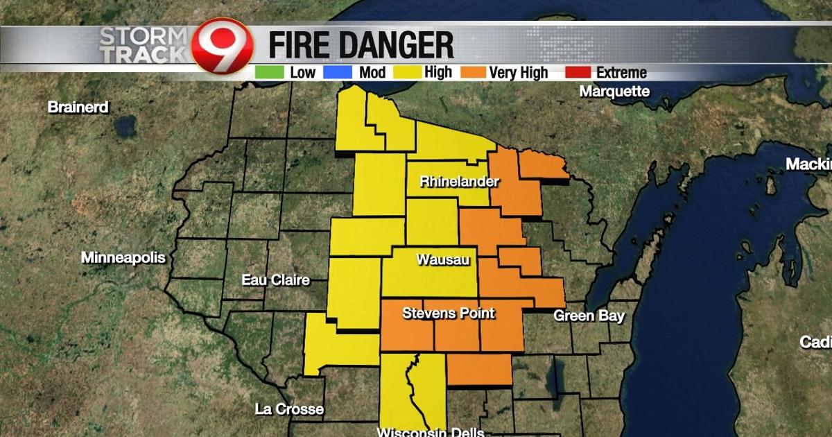 Fire Numbers Wi Wisconsin DNR: Increased fire danger this weekend | Top Stories | waow.com