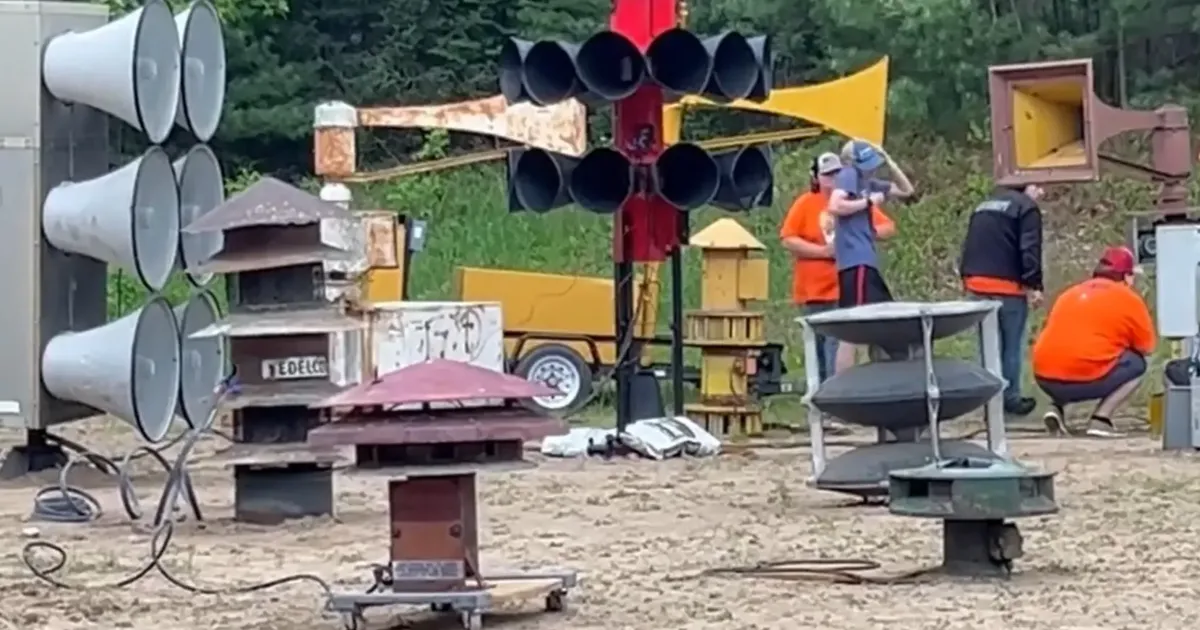 Siren enthusiasts gathering north of Rhinelander
