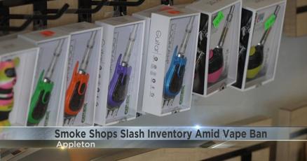 Vape ban forces smoke shops to slash inventory Vape ban forces smoke shops to slash inventory