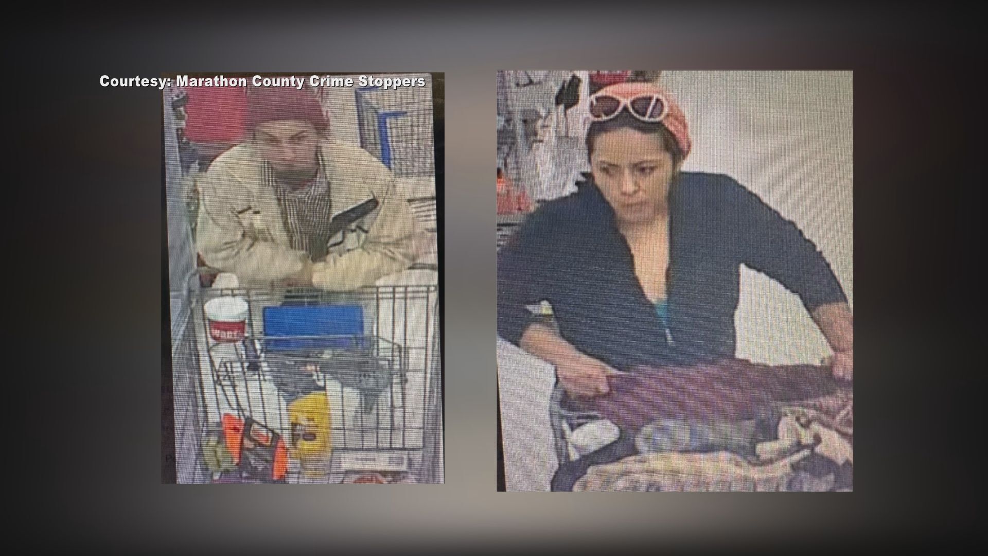 Marathon County Crime Stoppers: Man, Woman Fill Cart, Leave Without ...