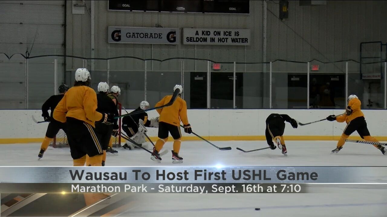 USHL game coming to Marathon Park Ice Arena in September Video waow