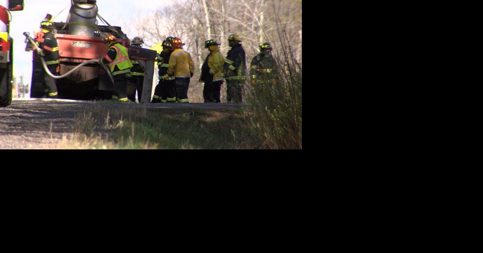 Vehicle fire briefly shuts down County Road C in Marathon County | News ...