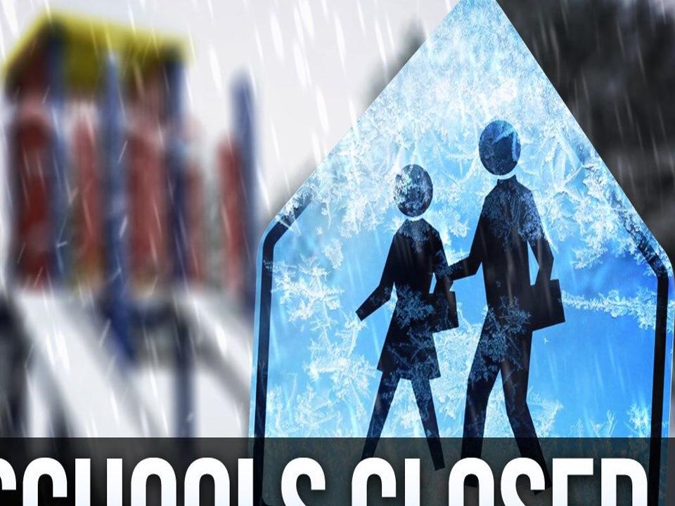 RUNNING LIST: Area school closures as snow continues to fall ...