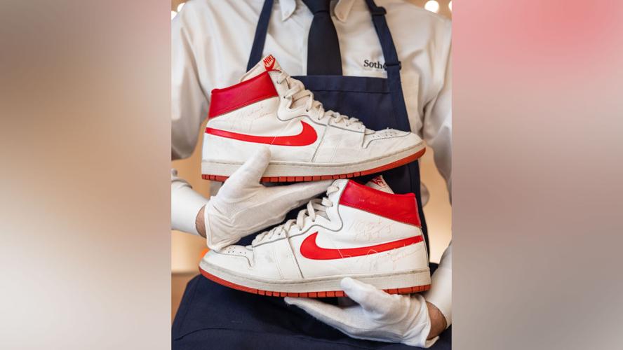 Michael Jordan's sneakers for record-breaking $1.47 million | Top Stories