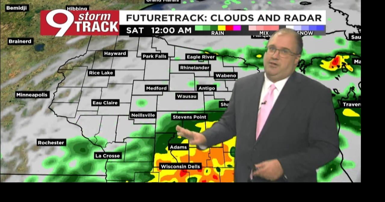 Minor weekend rain chances, but mostly pleasant