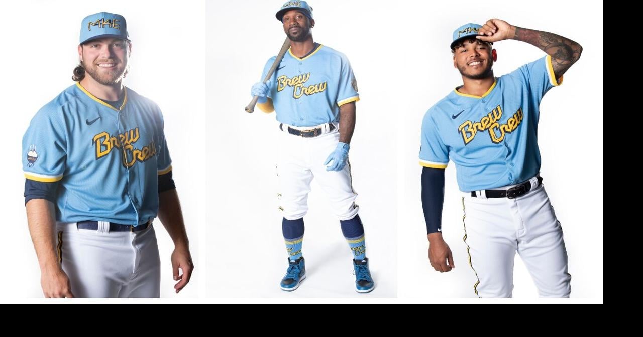 Here is the Brewers' new City Connect alternate jersey