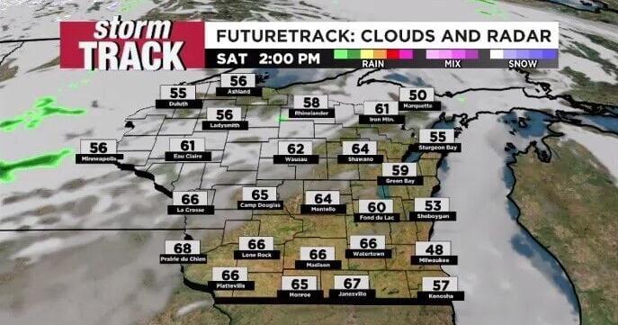 A mild and quiet weekend | Forecast Central | waow.com