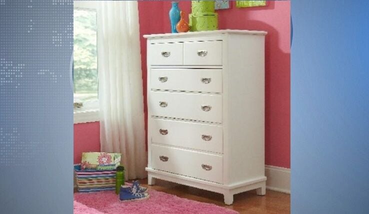 Dresser Recalled Over Child Safety, Bobs Furniture Bunk Bed Recall