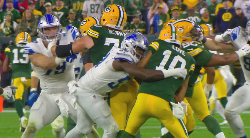 NFL fans rip Packers' Quay Walker after penalty leads to Lions TD