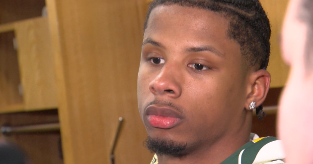 Inside the locker room: Green Bay falls to Chicago 31-27 in NFC Wildcard