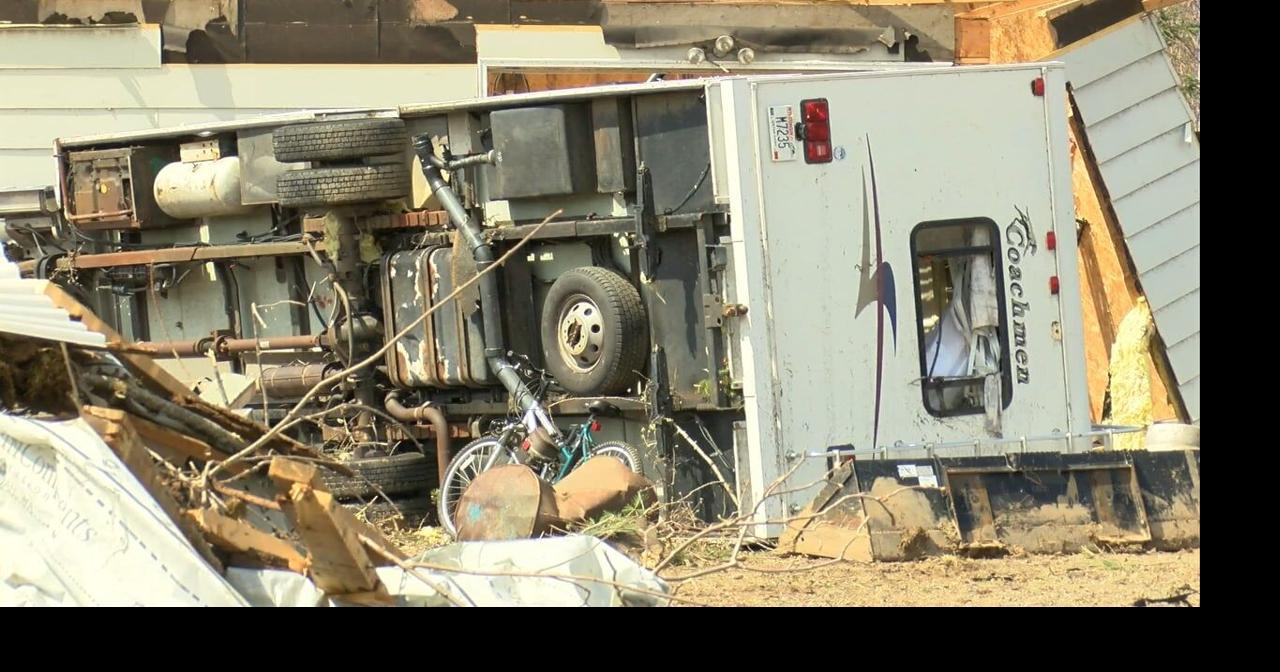 Friday tornado in Ringle destroys family's home and RV used for son's medical trips